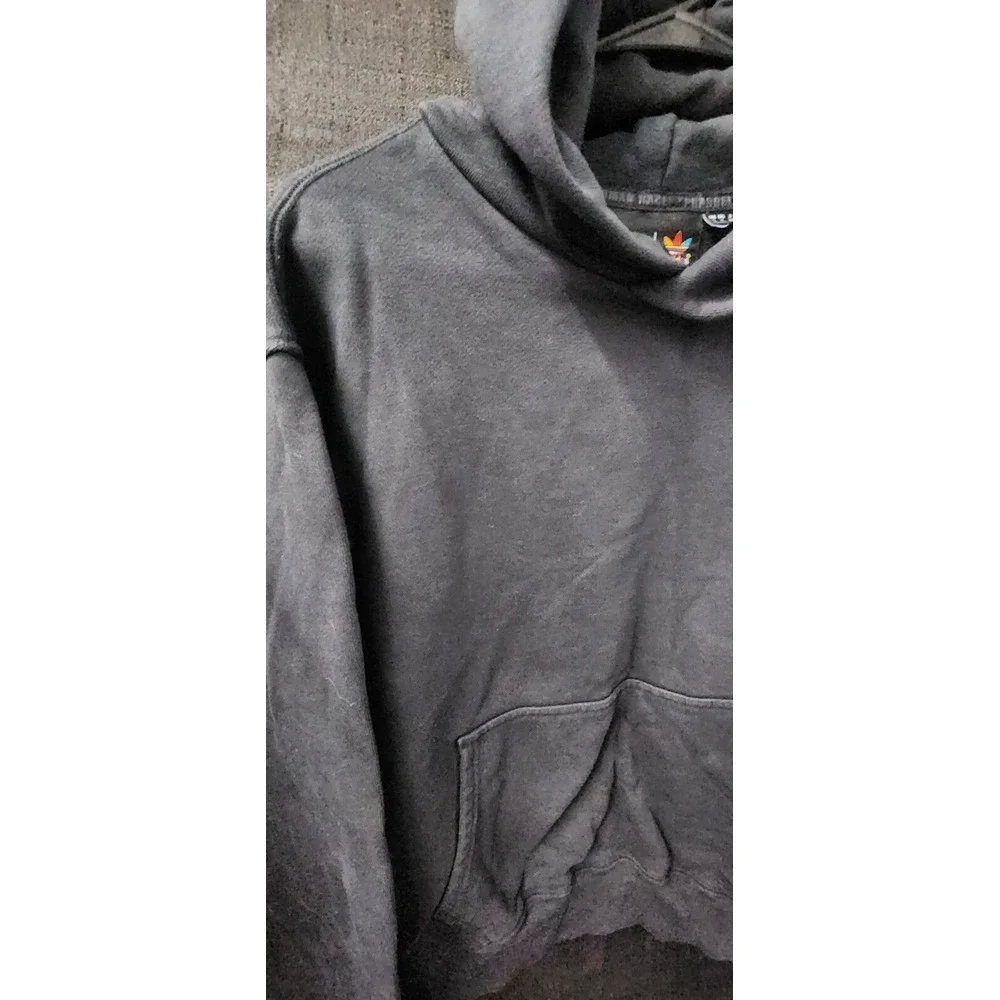Adidas Pharrell Williams Men Human Race‎ Hoodie Black Pullover Athletic Sz Small